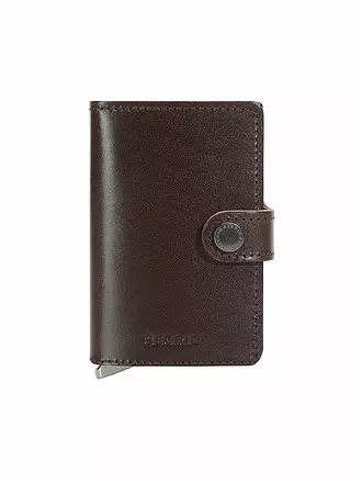 SECRID | Geldbörse PREMIUM MINIWALLET DUSK Dark Brown | 